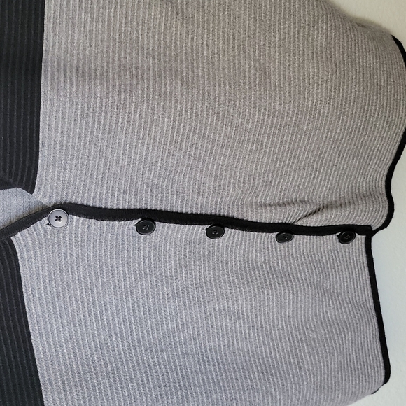 Lane Bryant Casual Office colorblock Ribbed Button Front Cardigan 14/16 - Picture 5 of 9